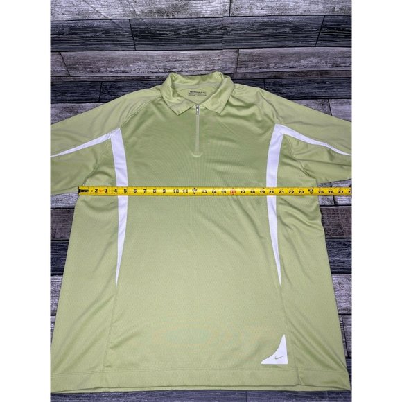 Nike Golf Fit Dry Mens Half 1/4 Zip Polo Shirt - Picture 3 of 5